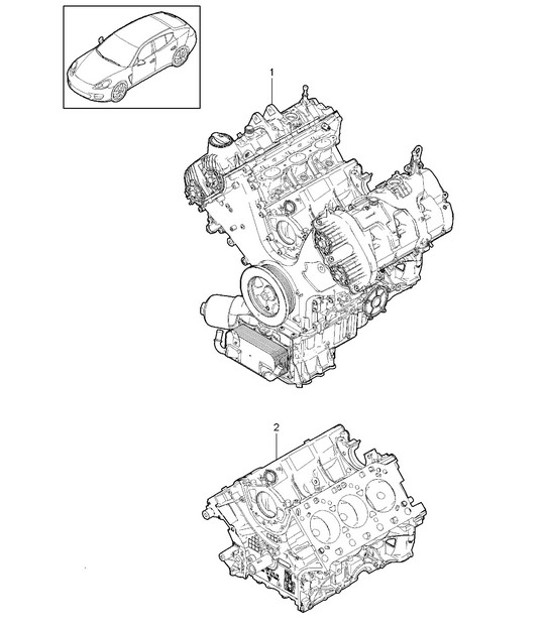 Diagram 101-012 Porsche Macan Gasolina 2.0L V4 237 CV Motor