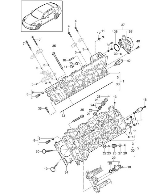 Diagram 103-000 Porsche Macan (95B) MK2 2019-2021 