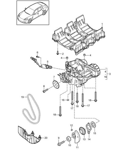 Diagram 104-020 Porsche Taycan (9J1) MK2 2024>> 
