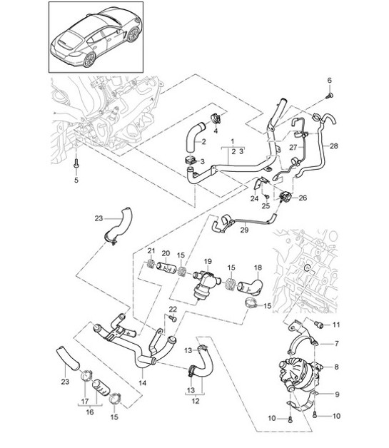 Diagram 105-060 Porsche Taycan 2020>> 