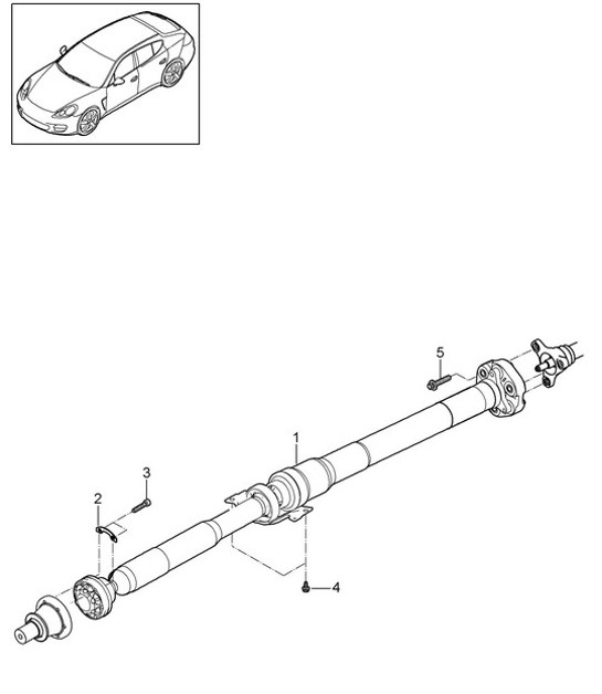 Diagram 305-020 Porsche Cayenne S Coupé V8 4.0L 474CV 