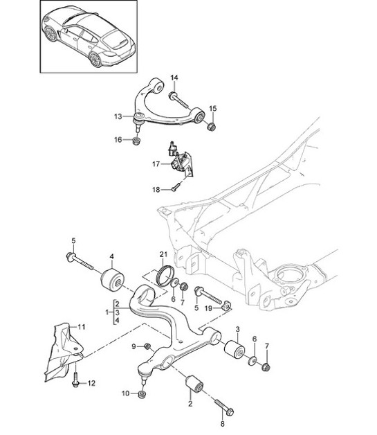 Diagram 401-005 Porsche Taycan 2020>> 