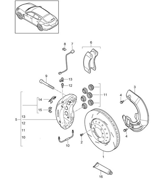 Diagram 602-002 Porsche Taycan (9J1) MK2 2024>> 