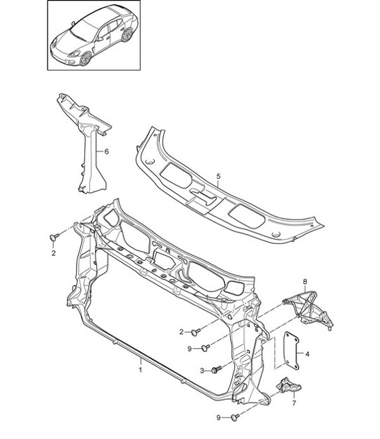 Diagram 802-010 Porsche Macan (95B) MK3 2022>> 