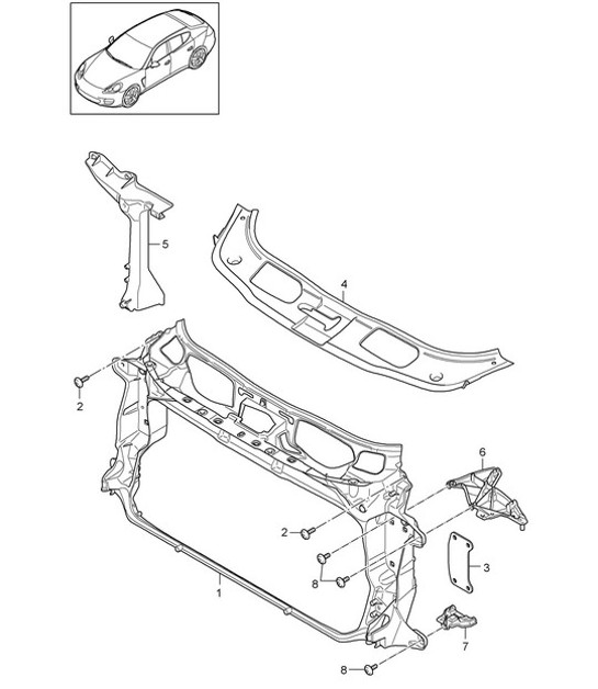 Diagram 802-011 Porsche Taycan (9J1) MK2 2024>> 