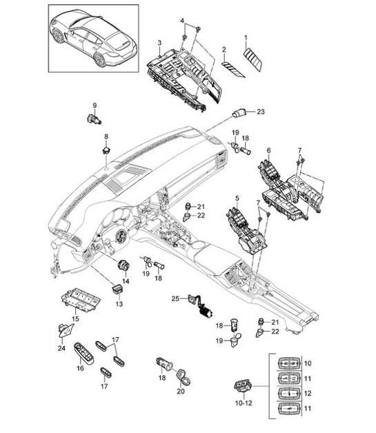 Diagram 903-005 Porsche Cayenne V6 3.0L Gasolina 353Cv 