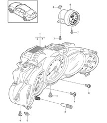 Instrumenten / Stopwatch Panamera 970 (G1) >>2013