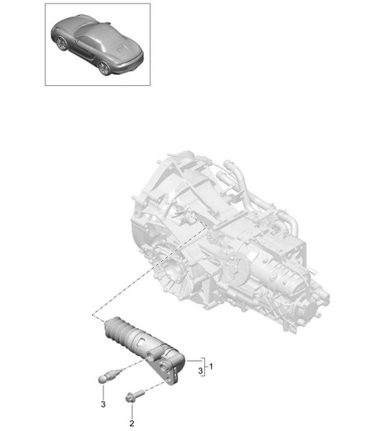 Diagram 301-005 Porsche Cayenne MK3 (958) 2010-2017 Trasmissione