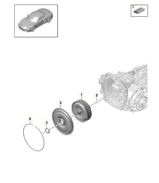 Diagram 320-010 Porsche 991（911）MK2 2016-2019 年 传播