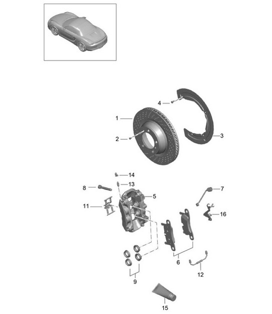 Diagram 603-000 Porsche Panamera 971 MK2 (2021-2023) 