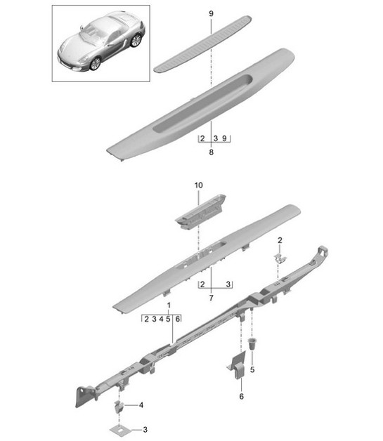 Diagram 807-015 Porsche Taycan (9J1) MK1 2020-2024 