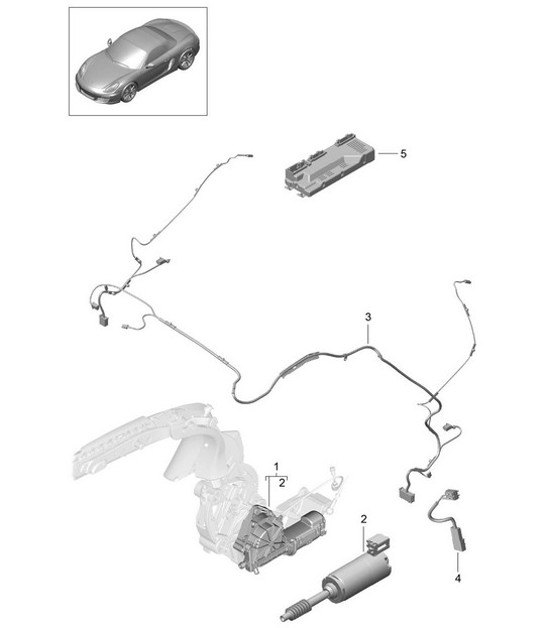 Diagram 811-020 Porsche Cayenne E-Hybrid V6 3.0L 470CV 