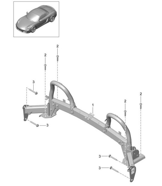 Diagram 812-005 Porsche Macan (95B) MK1 (2014-2018) Body