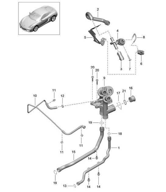 Diagram 105-005 Porsche Taycan (9J1) MK2 2024>> 