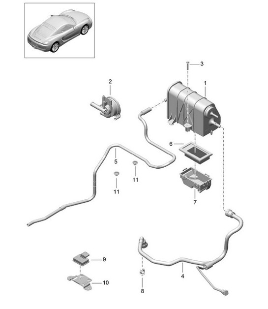 Diagram 201-020 Porsche 9J1.2 Taycan Turbo Sport Turismo 2024>> 