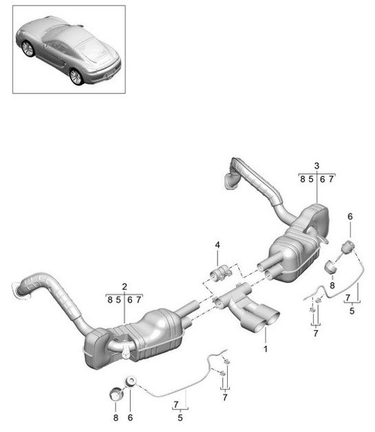Diagram 202-005 Porsche Cayena 9YB 2023>> 