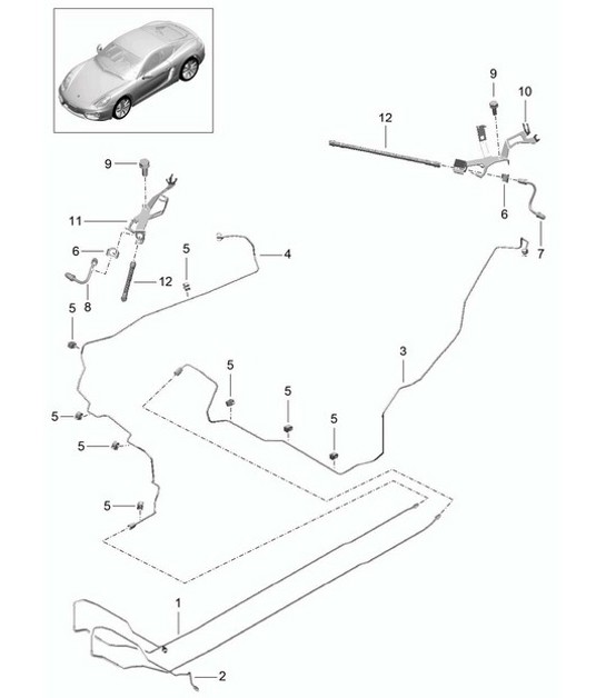 Diagram 604-010 Porsche Taycan (9J1) MK1 2020-2024 