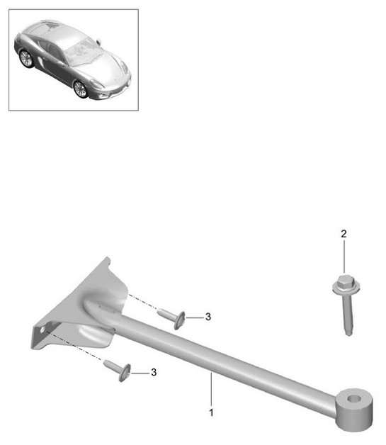 Diagram 801-015 Porsche 911 1975-1977 3.0L Turbo (930) Body