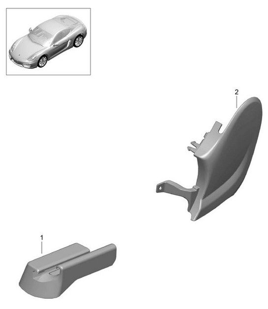 Diagram 817-015 Porsche 991.1 Turbo S 3.8L (560Bhp) 2014-16 Body