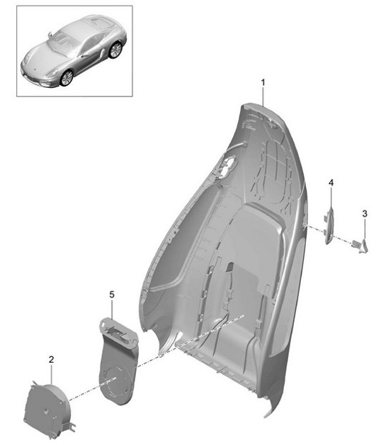 Diagram 817-019 Porsche 997 GT3 2007>> Body