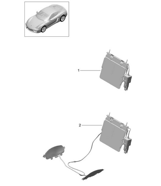 Diagram 817-022 Porsche Taycan 