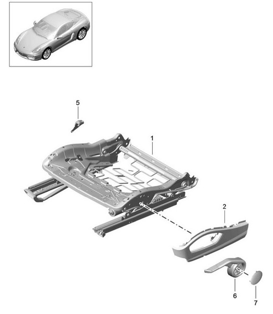 Diagram 817-023 Porsche Cayenne Turbo E-Hybrid V8 4.0L 739CV 