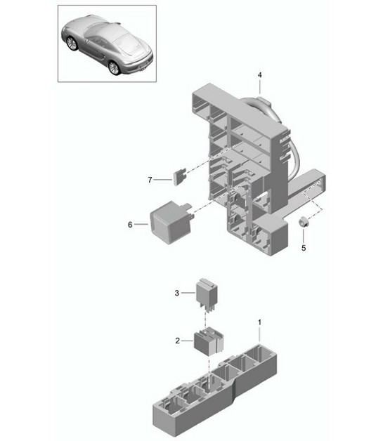 Diagram 902-001 Porsche 944 Turbo 2.5L 8V 1989-91 