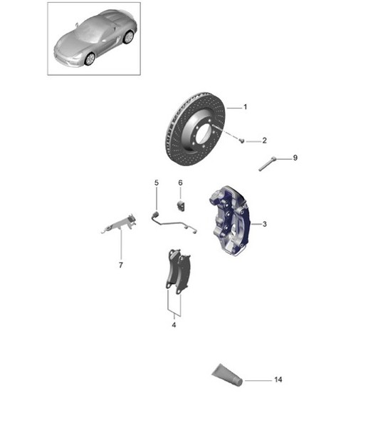 Diagram 602-000 Porsche Cayenne S E-Hybrid V6 3.0L 519CV 