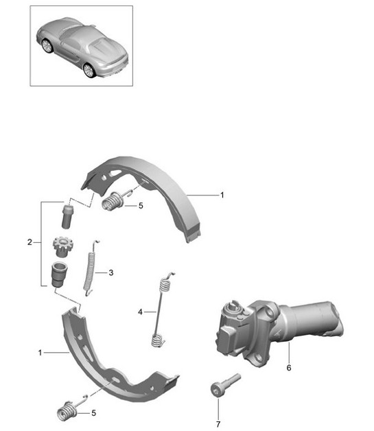 Diagram 603-005 Porsche Macan Turbo 2.9L V6 440Bhp 