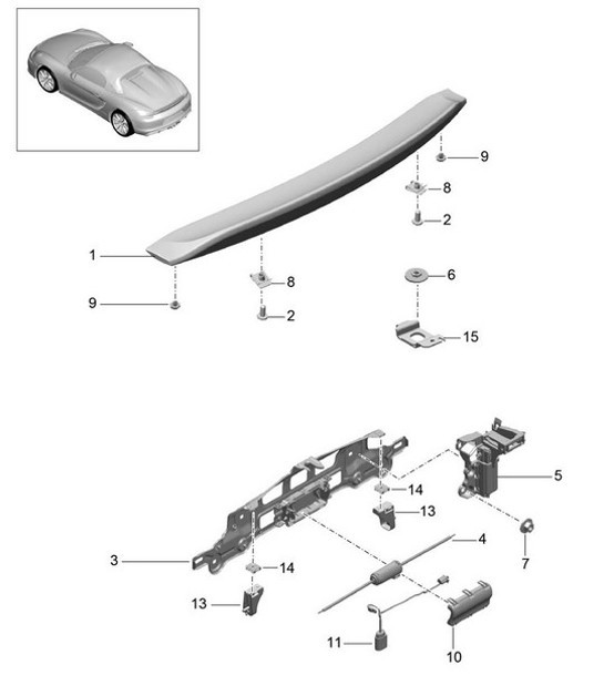 Diagram 803-007 Porsche 997 MKII Turbo 2009>> Body