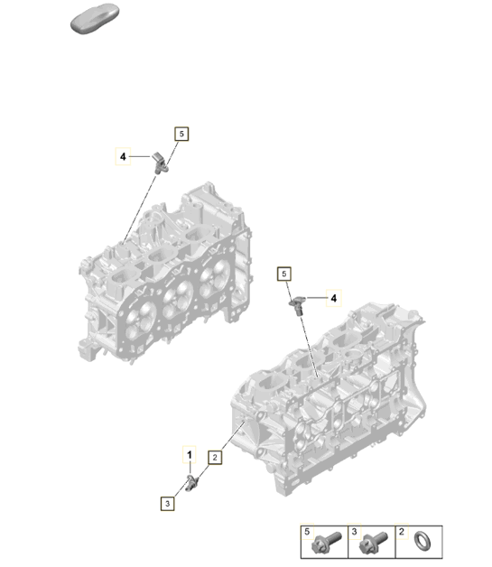 Diagram 103-007 Porsche 95B.2 Macan Turbo 2.9L V6 440Bhp 2019-21 
