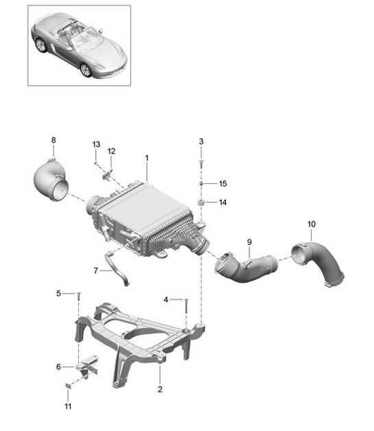 Diagram 107-020 Porsche Cayenne Turbo S E-Hybrid V8 4.0L 550 CV 