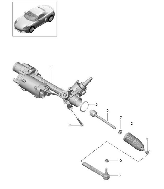 Diagram 403-000 Porsche Taycan Turbo 