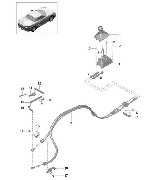Diagram 701-000 Porsche Cayenne S E-Hybrid V6 3.0L 519CV 
