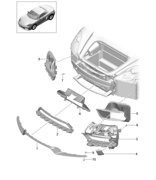 Diagram 802-013 Porsche 911/912 (1965-1989) Carrozzeria