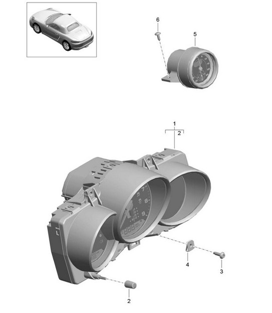 Diagram 906-000 Porsche Cayenne Turbo E-Hybrid Coupe with GT Package V8 4.0 739Hp 