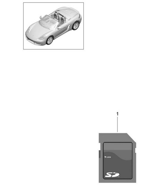 Diagram 911-001 Porsche 996 GT3 MKI 1999-02 Electrical equipment