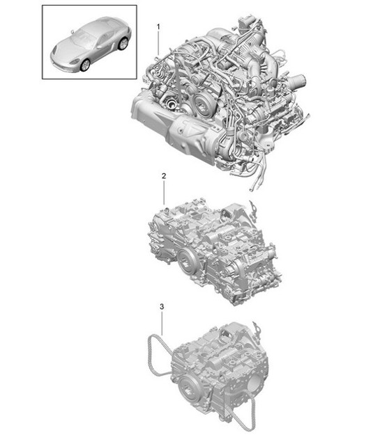 Diagram 101-000 Porsche Cayenne Turbo S V8 4.8L Gasolina 550 CV Motor