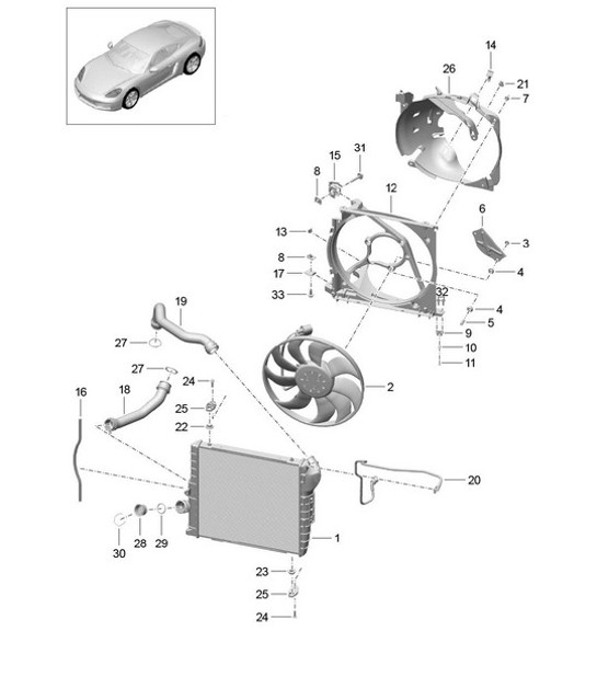 Diagram 105-015 Porsche 996 GT3 MKII 2003>> Motor
