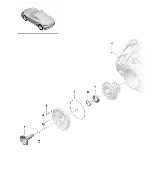Diagram 302-005 Porsche Macan (95B) MK2 2019-2021 