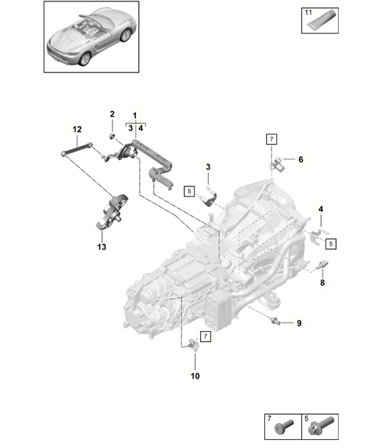 Diagram 302-011 Porsche Taycan (9J1) MK2 2024>> 