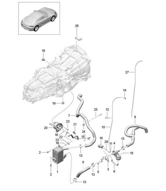 Diagram 302-020 Porsche 开曼718C(982C)2017>> 传播