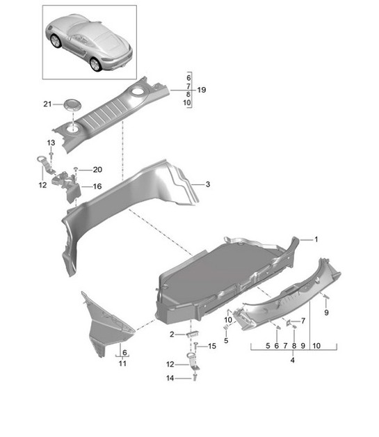 Diagram 807-005 Porsche Taycan (9J1) MK2 2024>> 