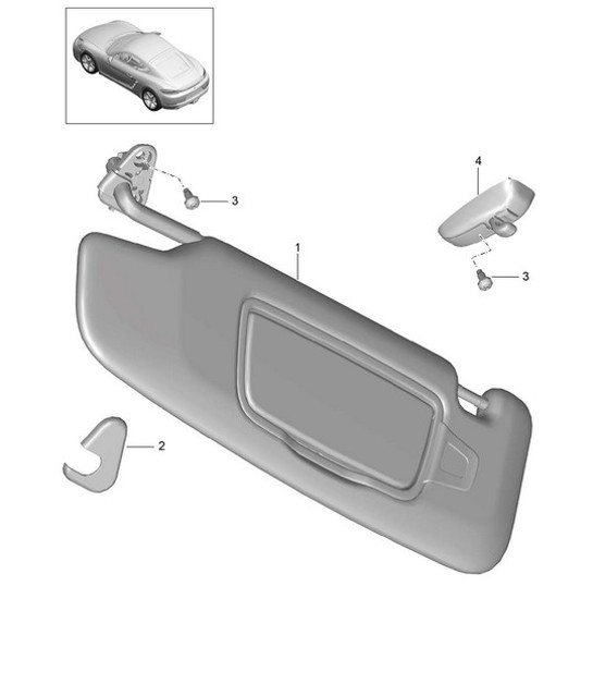 Diagram 807-067 Porsche Cayman 718 (982) 2017>> Carrozzeria