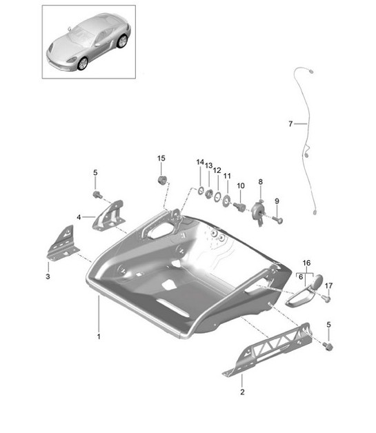 Diagram 817-064 Porsche Macan-e (95C) Electric 2024>> 