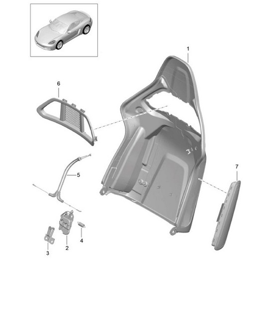 Diagram 817-066 Porsche Macan Essence 2.0L 265 ch 