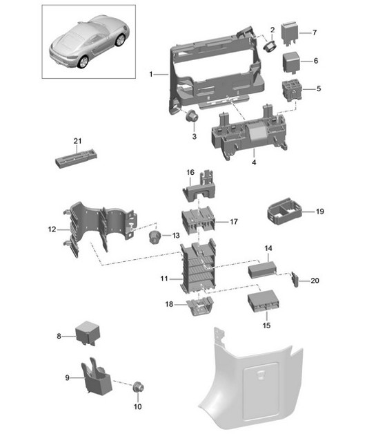 Diagram 902-000 Porsche Taycan (9J1) MK2 2024>> 