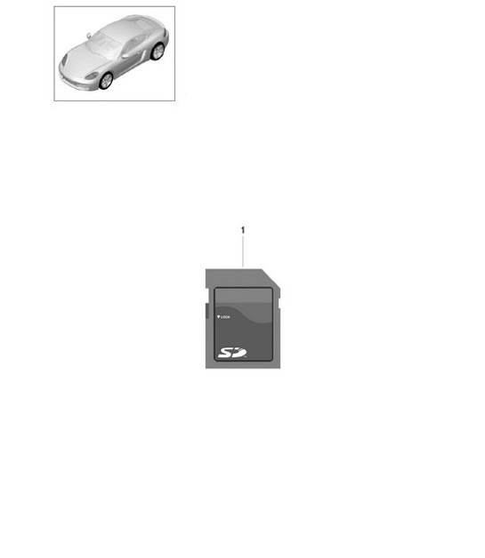 Diagram 911-001 Porsche 997 (911) MK1 2005-2008 Electrical equipment