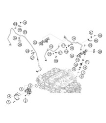 Brandstofdistributiesysteem 982 Cayman GT4 Clubsport 2019-2020