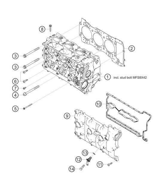 Diagram 1.1-05 Porsche 911/912 (1965-1989) Moteur